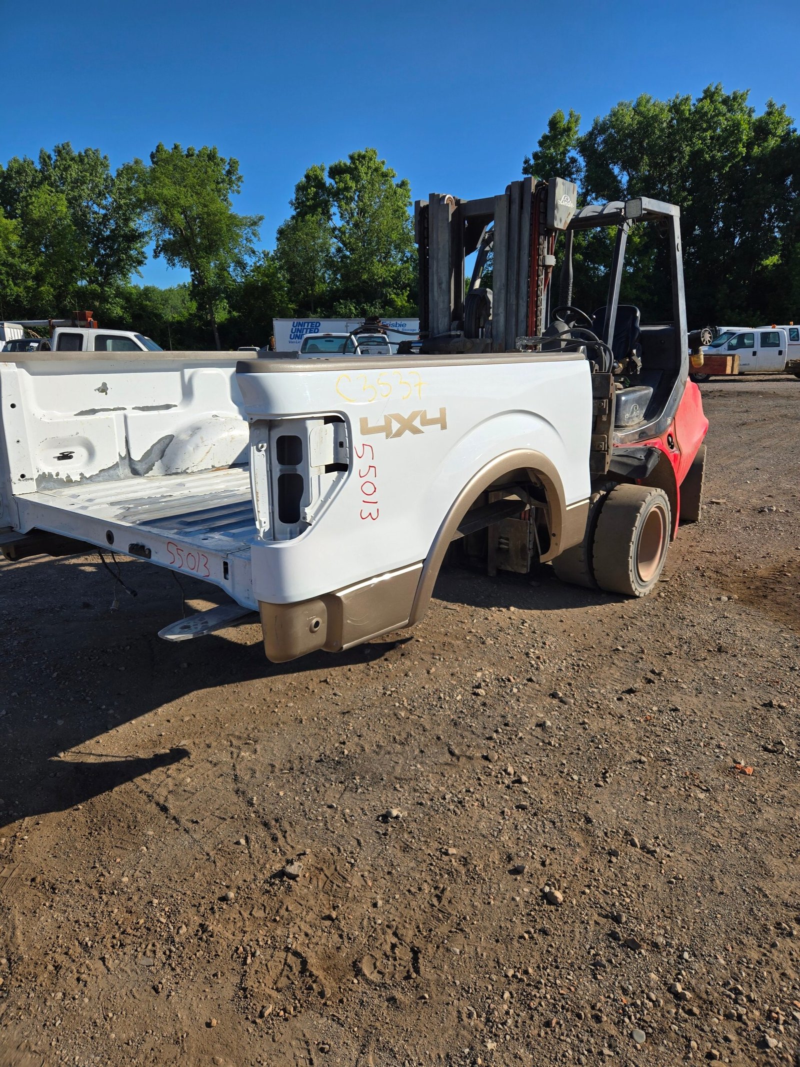 2009-2014 Ford F150 5' 6" Short Truck Bed - White & Tan - Image 6
