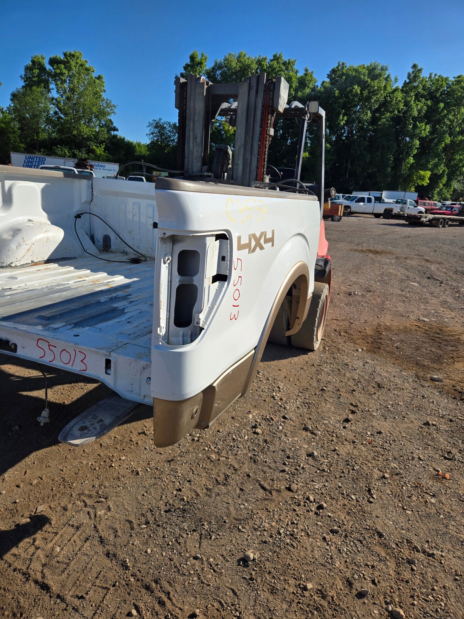 2009-2014 Ford F150 5' 6" Short Truck Bed - White & Tan - Image 8