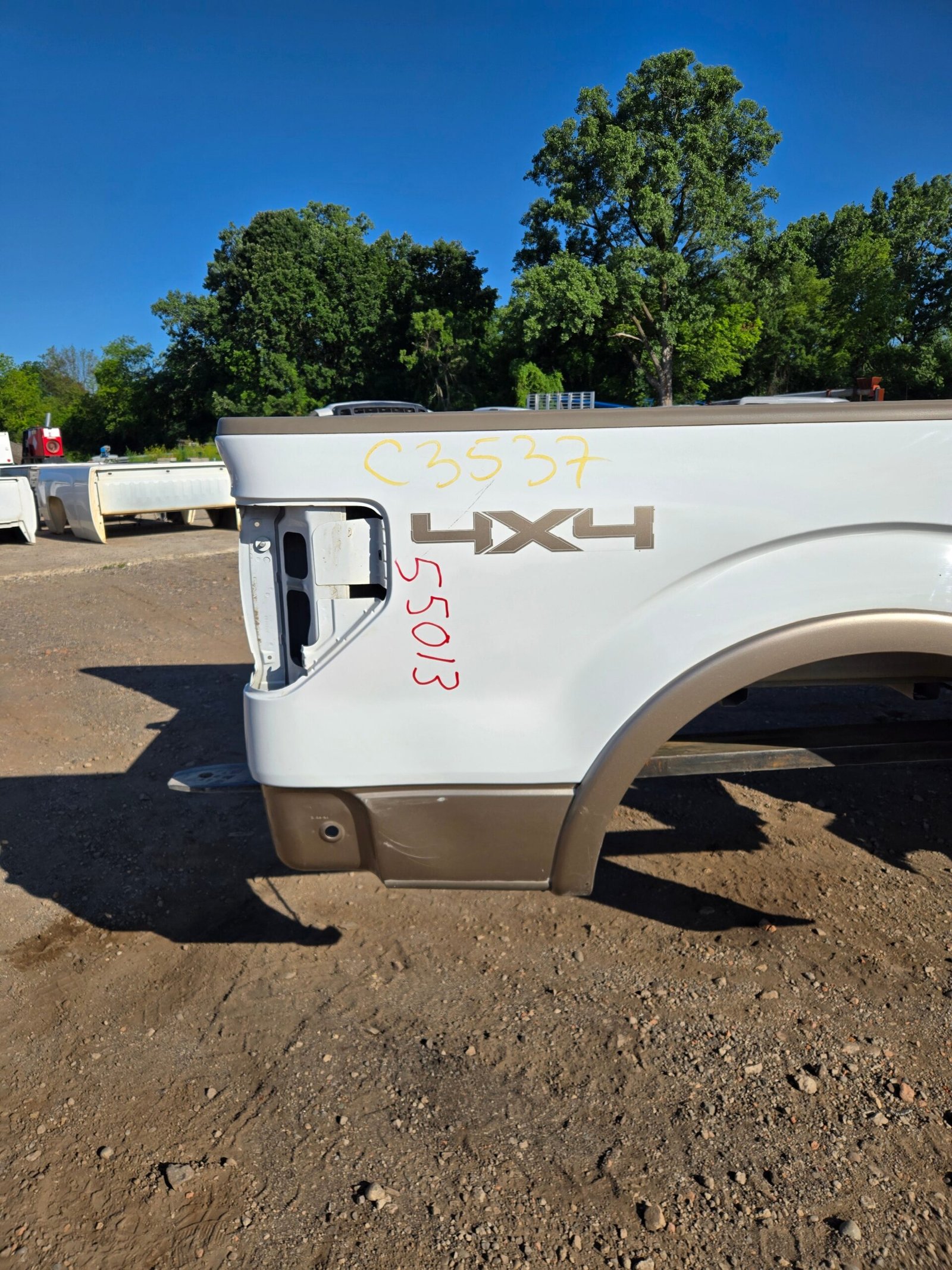 2009-2014 Ford F150 5' 6" Short Truck Bed - White & Tan - Image 14