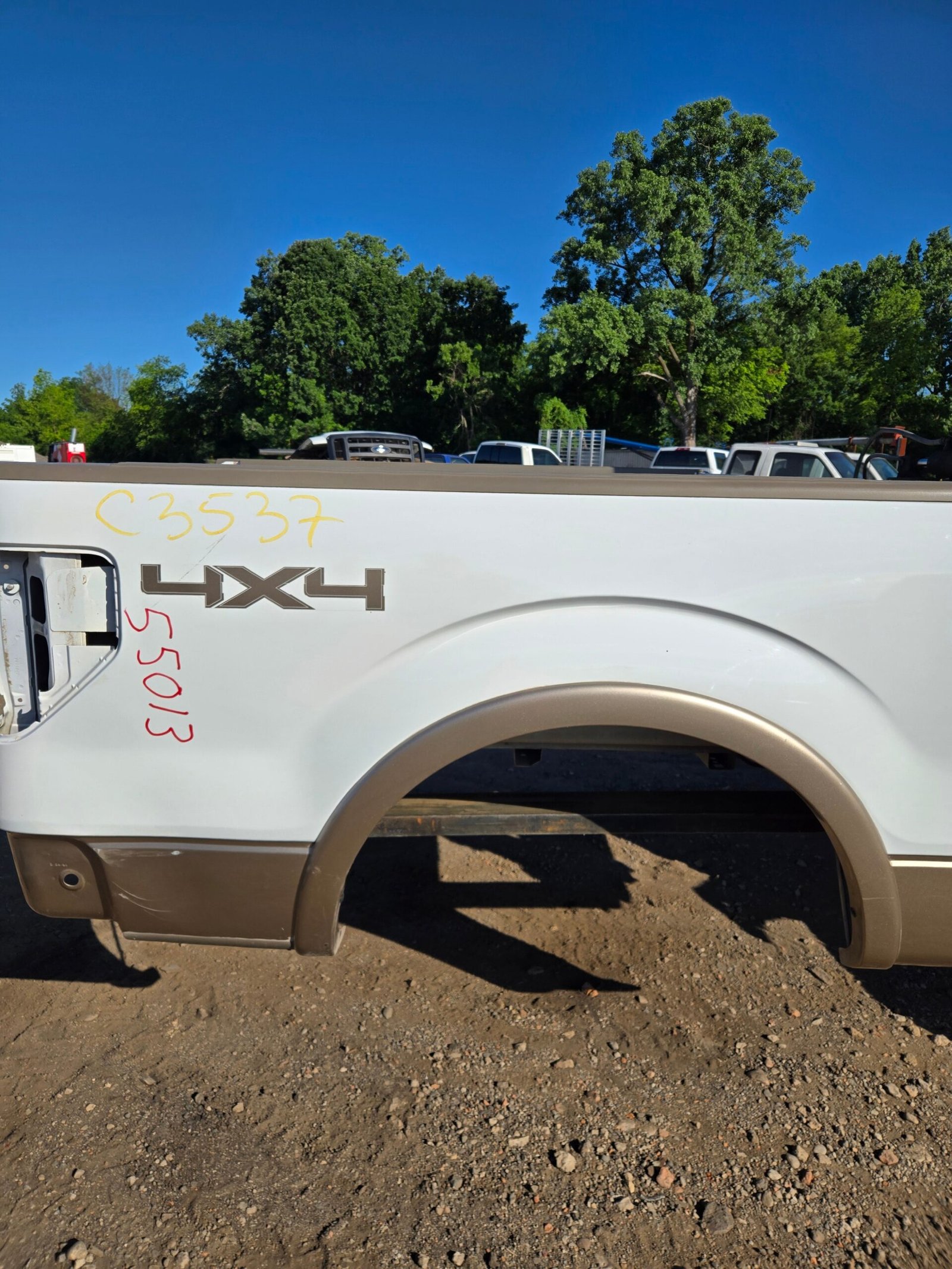 2009-2014 Ford F150 5' 6" Short Truck Bed - White & Tan - Image 15