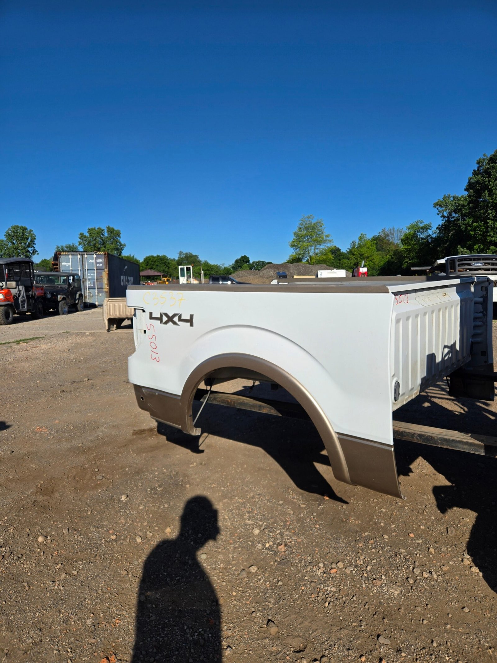 2009-2014 Ford F150 5' 6" Short Truck Bed - White & Tan - Image 5