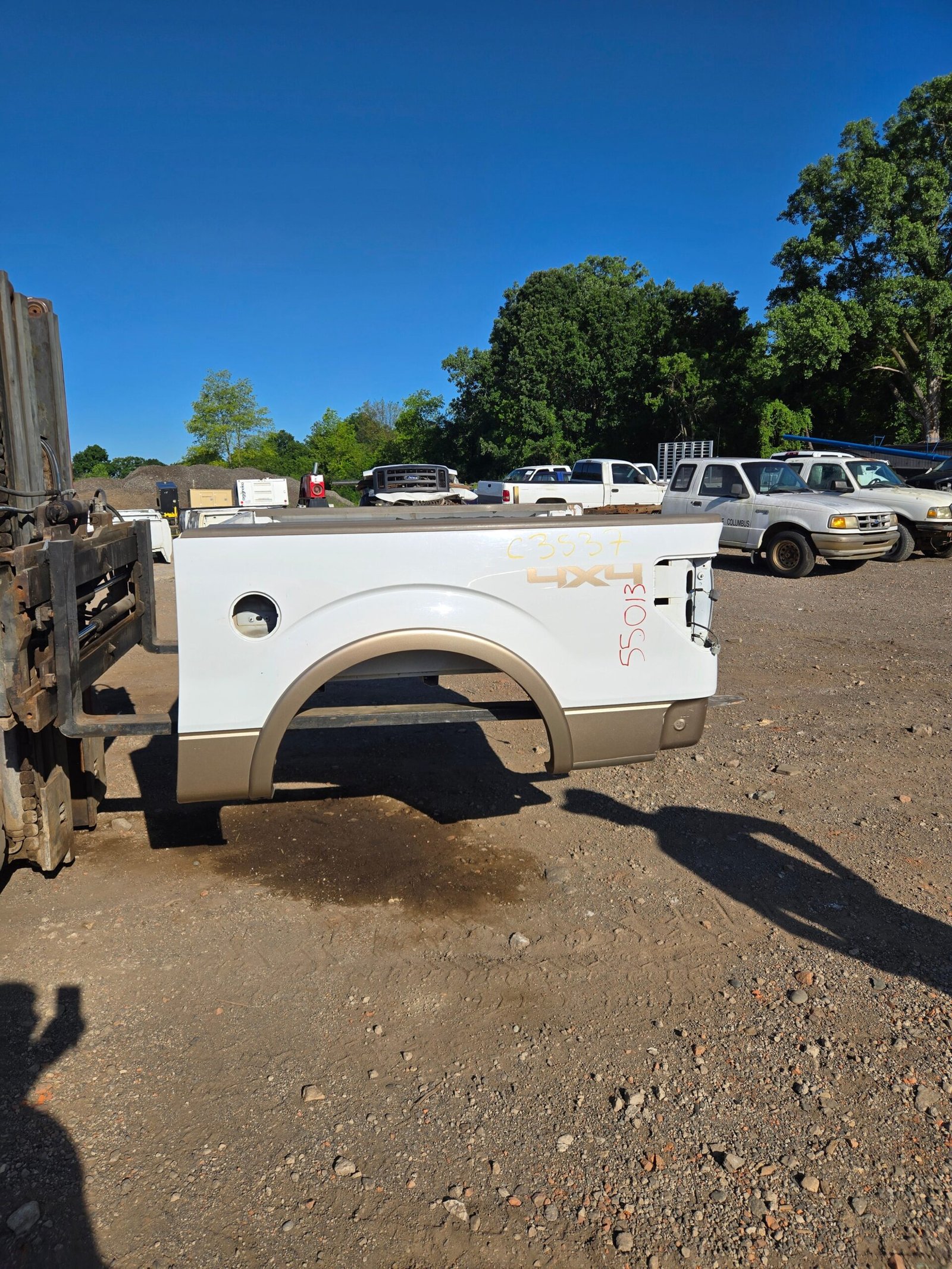2009-2014 Ford F150 5' 6" Short Truck Bed - White & Tan - Image 2