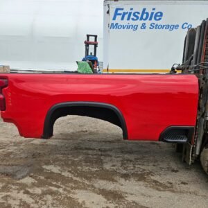 2019-2025 Chevrolet Silverado 2500 3500 HD 8' Long Truck Bed - Bright Red