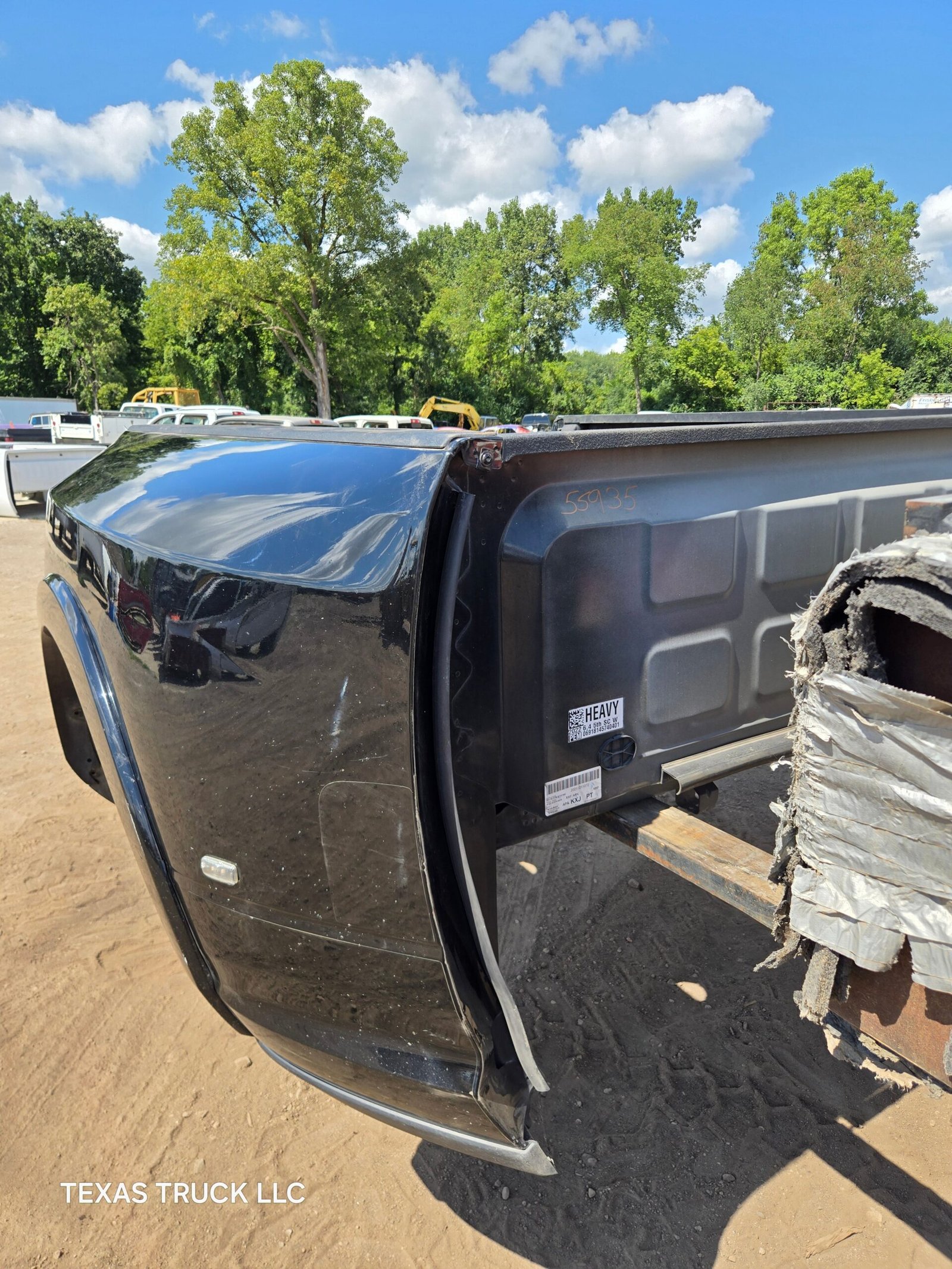 2019-2025 Dodge Ram 3500 4500 5500 MEGACAB 5th Gen 6' 4" Dually Short Bed Truck Bed - Diamon Black - Image 9