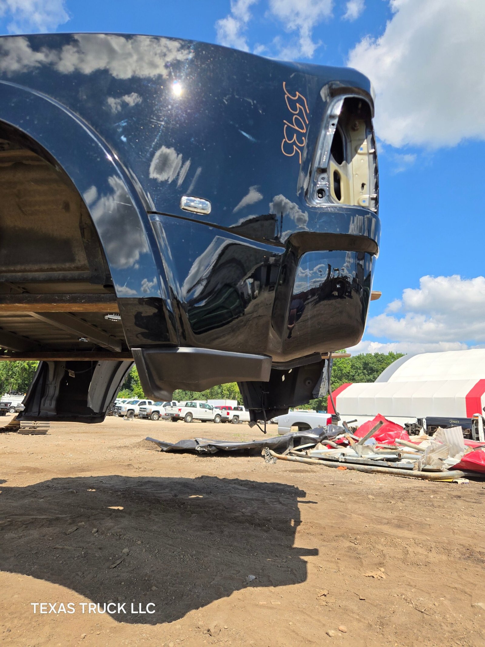 2019-2025 Dodge Ram 3500 4500 5500 MEGACAB 5th Gen 6' 4" Dually Short Bed Truck Bed - Diamon Black - Image 6