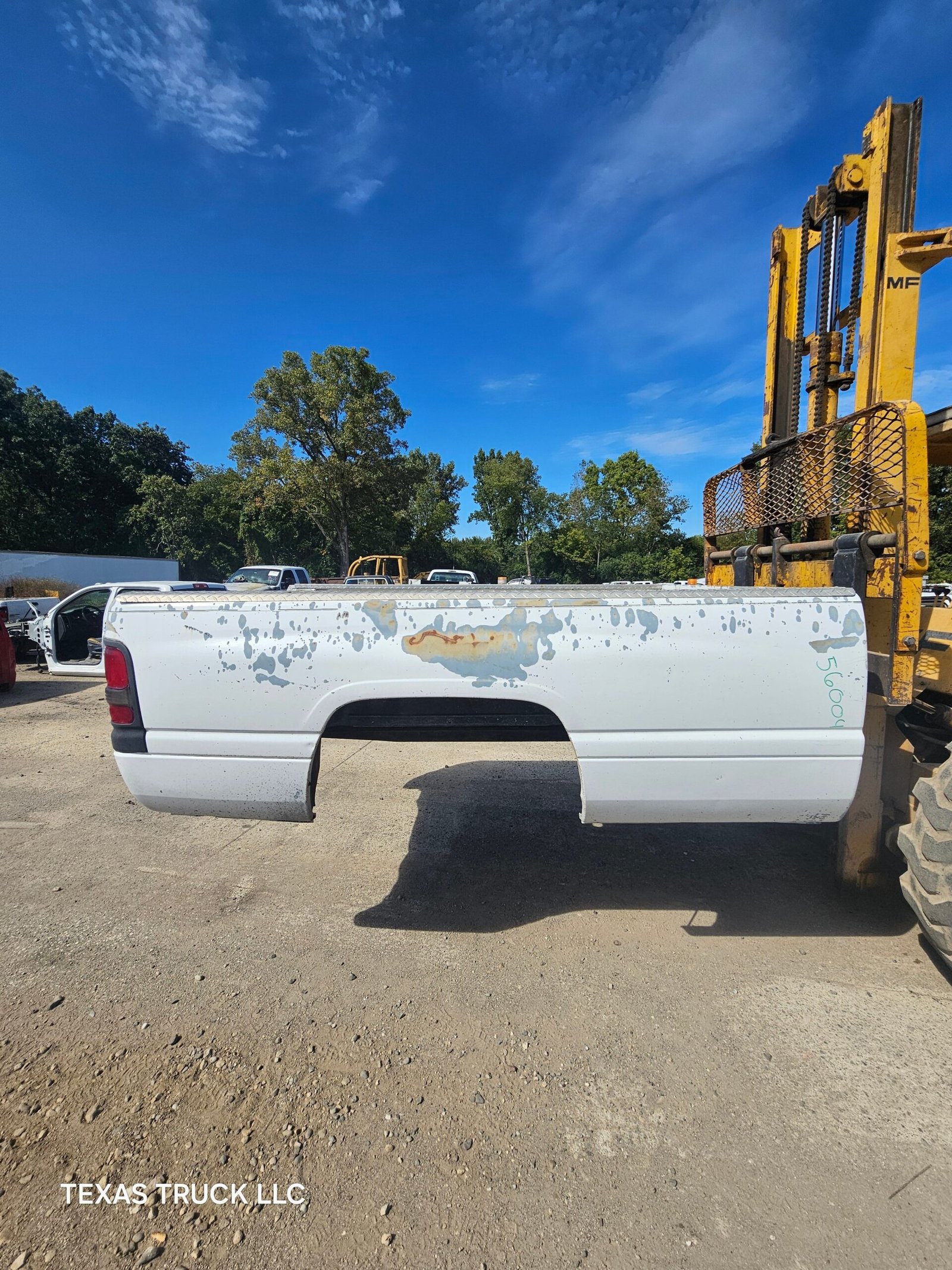 1994-2002 Dodge Ram 1500 2500 3500 2nd Gen 8' Long Truck Bed - White