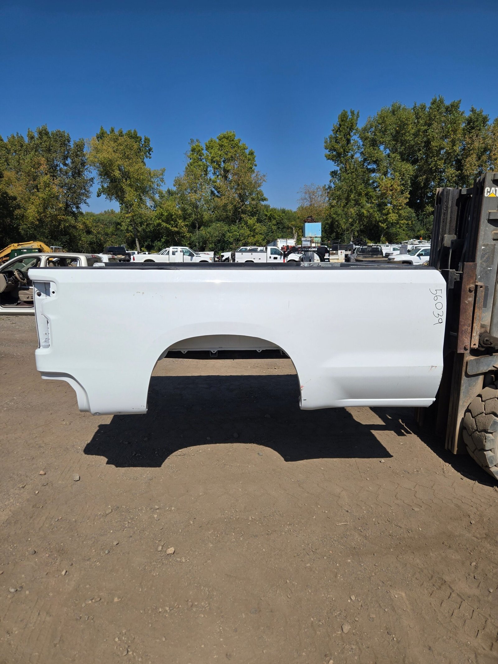 2019-2025 Chevrolet Silverado 1500 8' Long Truck Bed - White