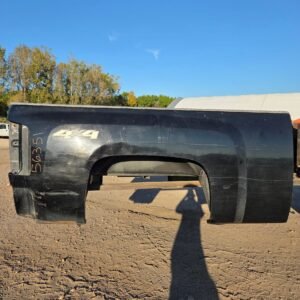 2007-2013 Chevrolet Silverado 1500 2500 3500 HD 6' 6" Short Truck Bed - Black