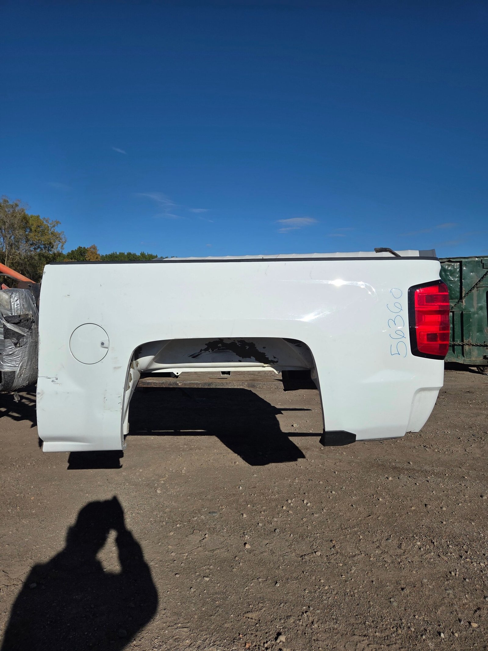 2014-2019 Chevrolet Silverado 1500 5' 8" Short Bed - Summit White - Image 2